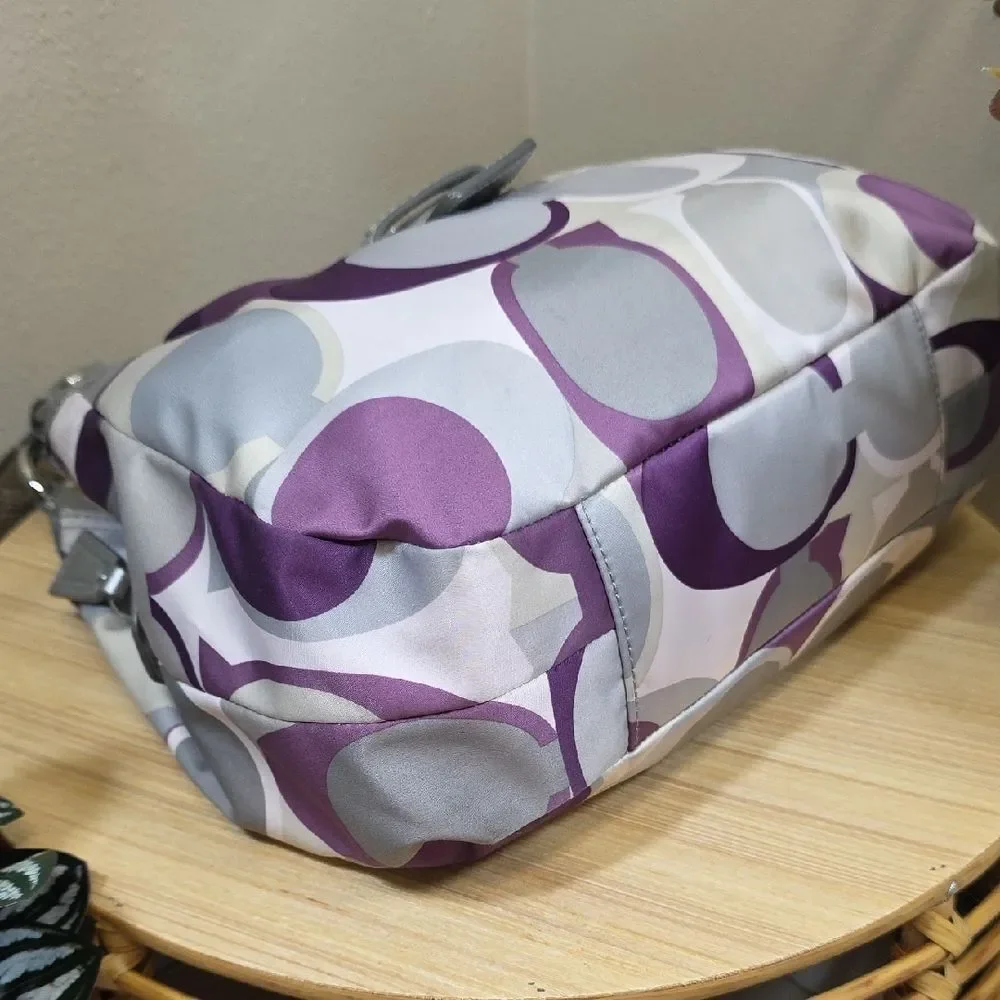 Coach Soho Scarf Print Hobo and Wallet - Picture 6 of 15